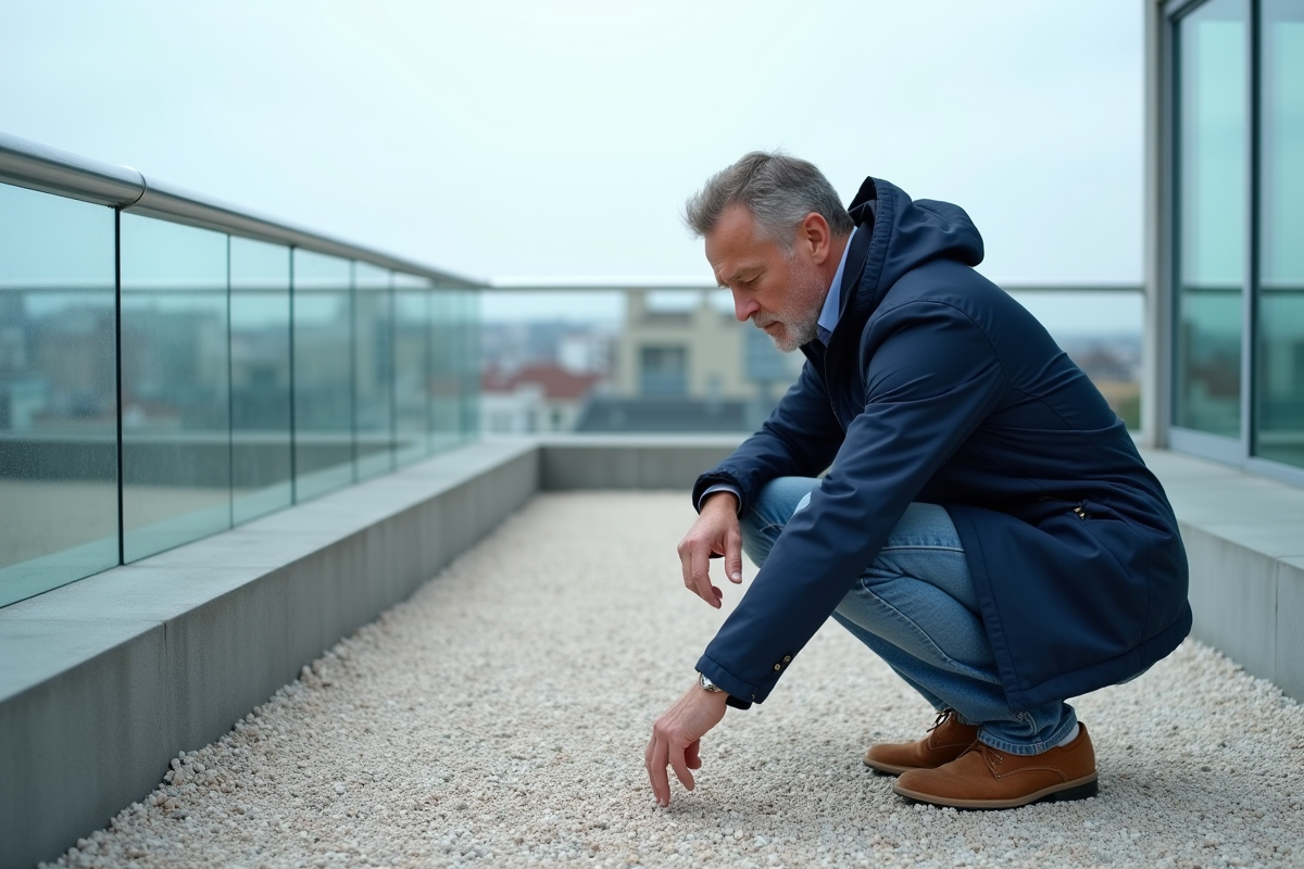 Gravier sur toit terrasse : les raisons de ce choix pratique et esthétique